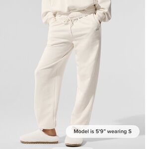 Alo Accolade Sweatpants Ivory S